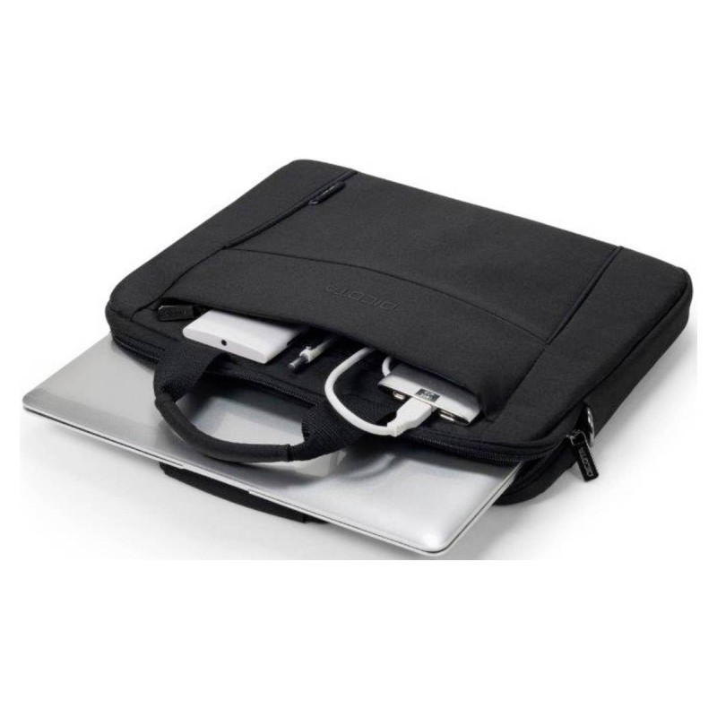 DICOTA Eco Slim Case Bæretaske 12.5 Metal 300D RPET polyester Sort